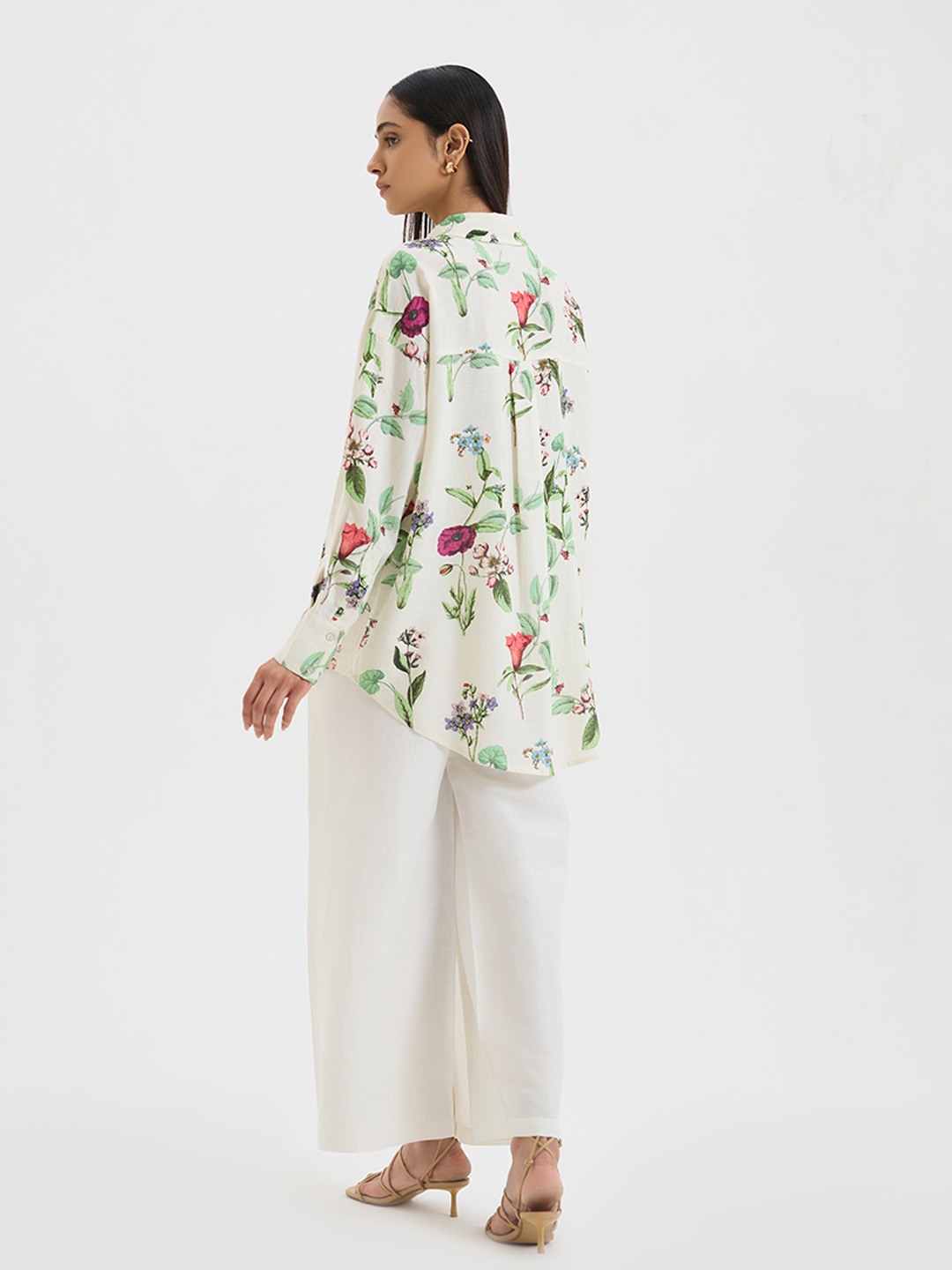 Floral Linen Shirt