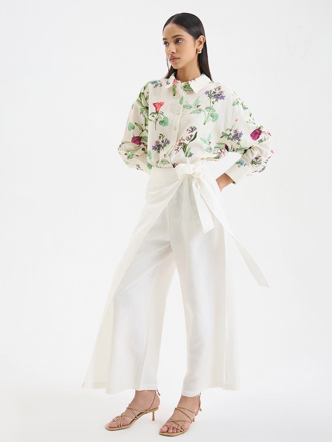 Floral Linen Shirt