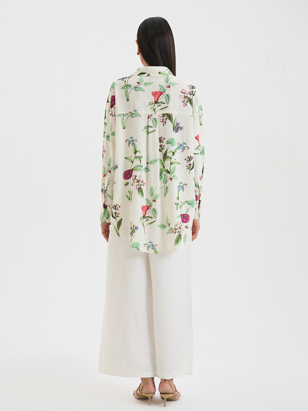 Floral Linen Shirt