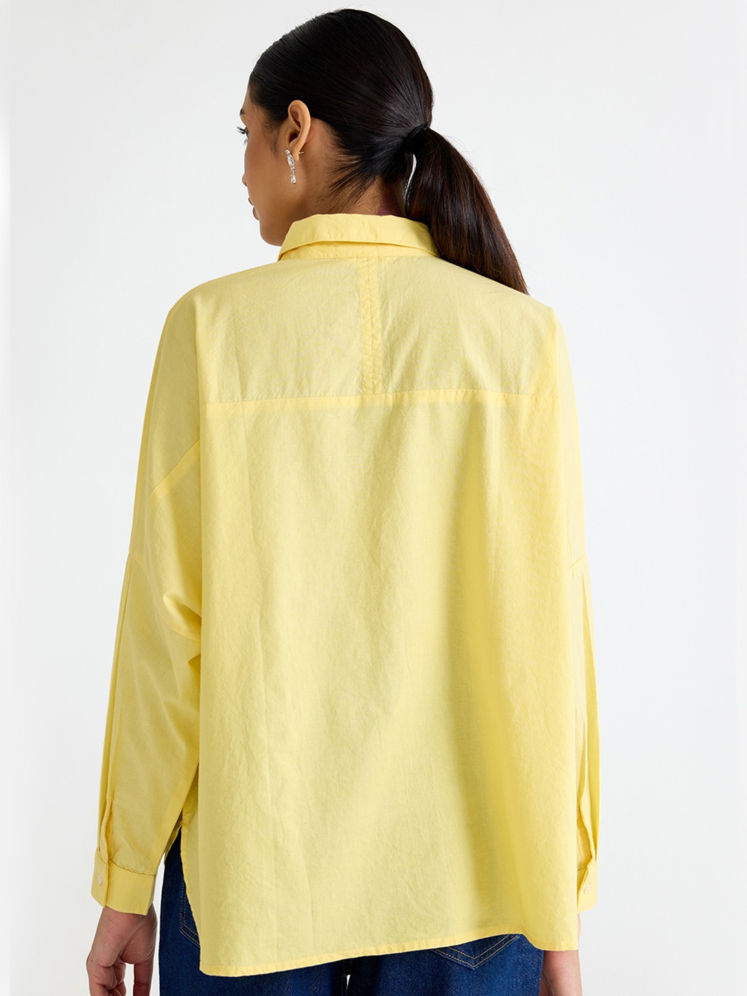Yellow Applique Shirt