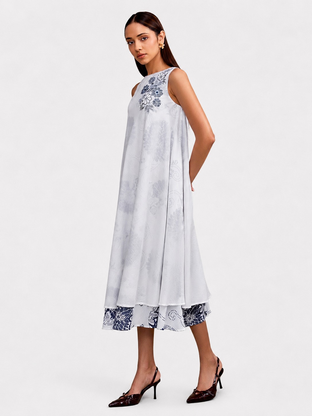 MOSAIC Flared Dress
