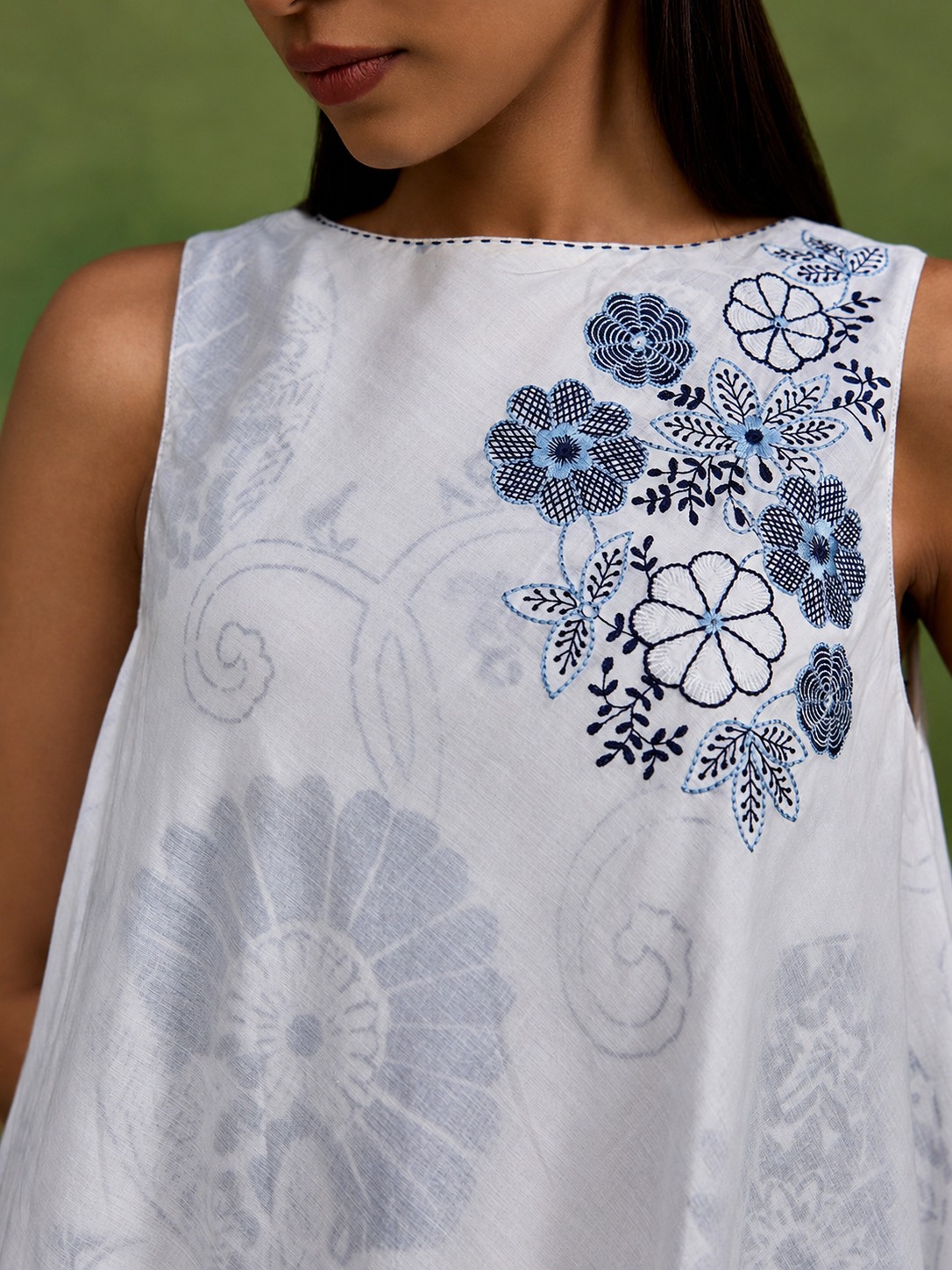 MOSAIC Flared Dress