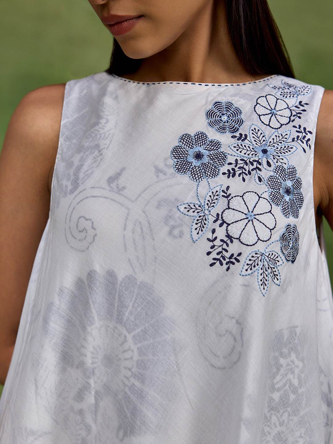 MOSAIC Flared Dress