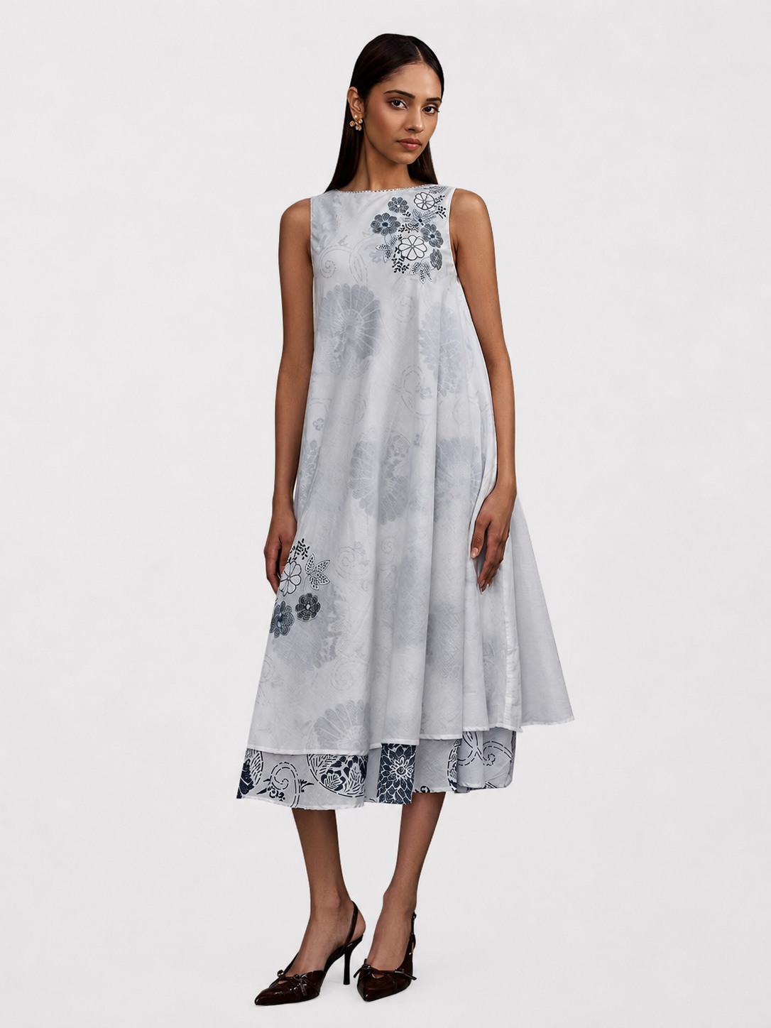 MOSAIC Flared Dress