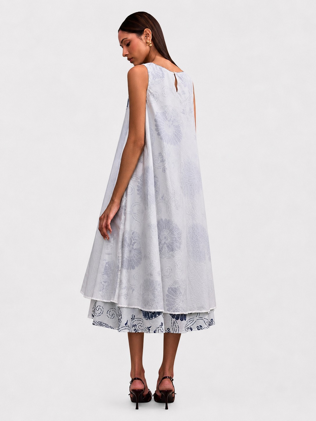 MOSAIC Flared Dress
