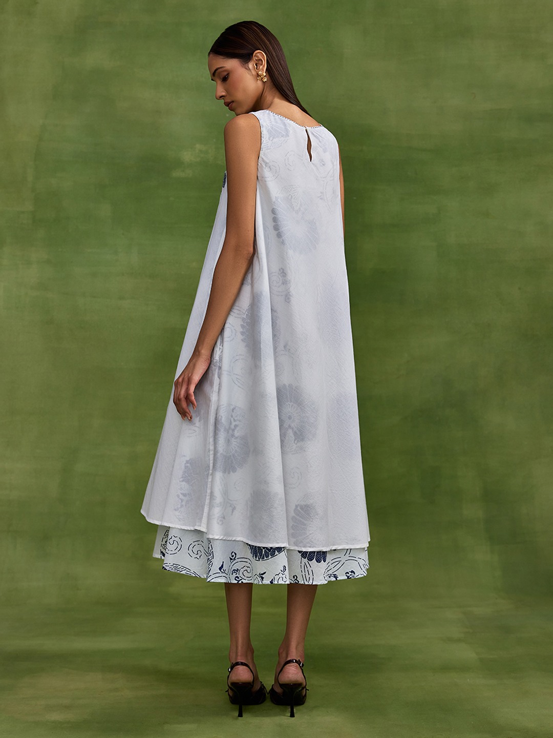 MOSAIC Flared Dress