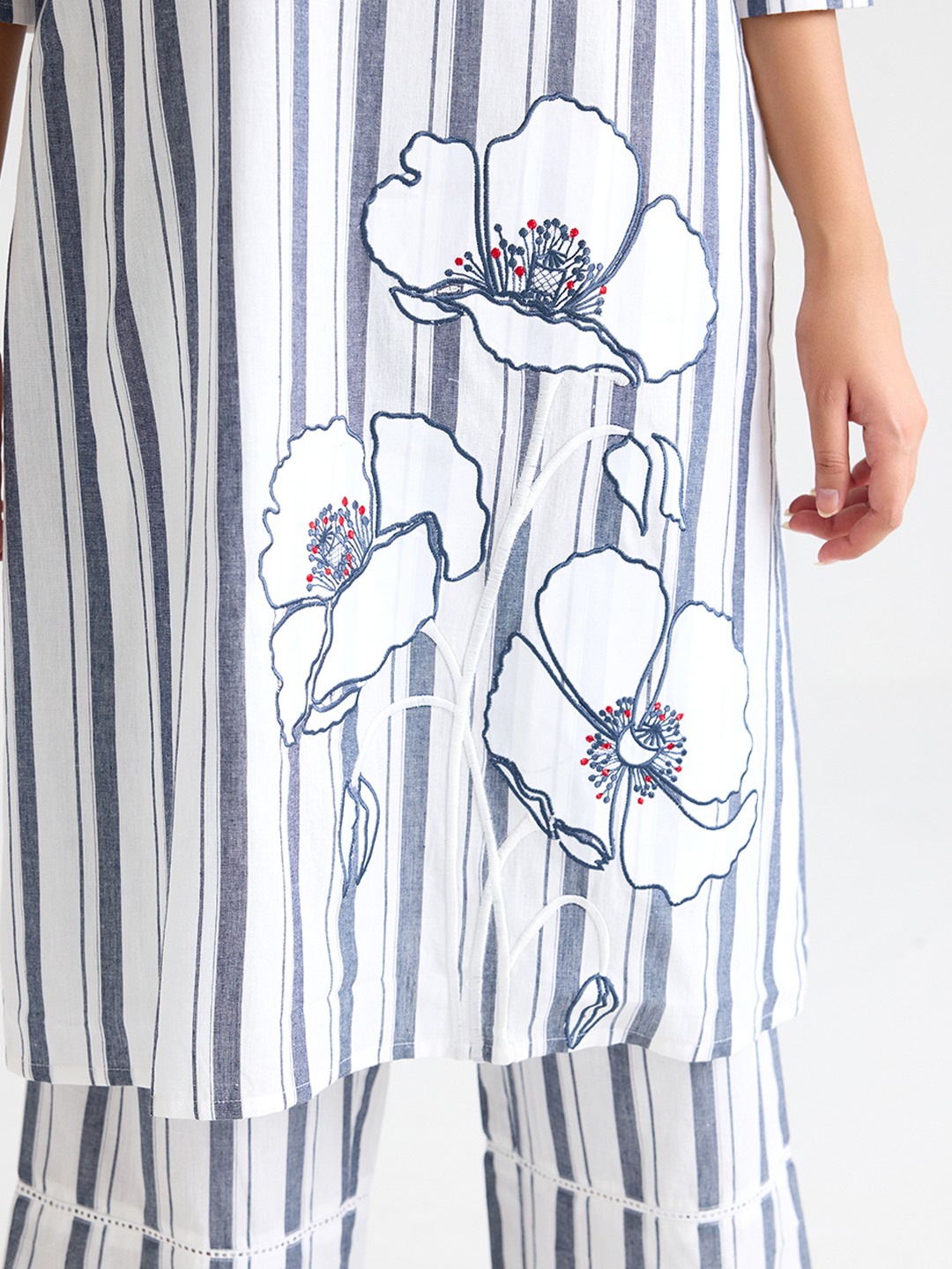 Striped Straight Kurta
