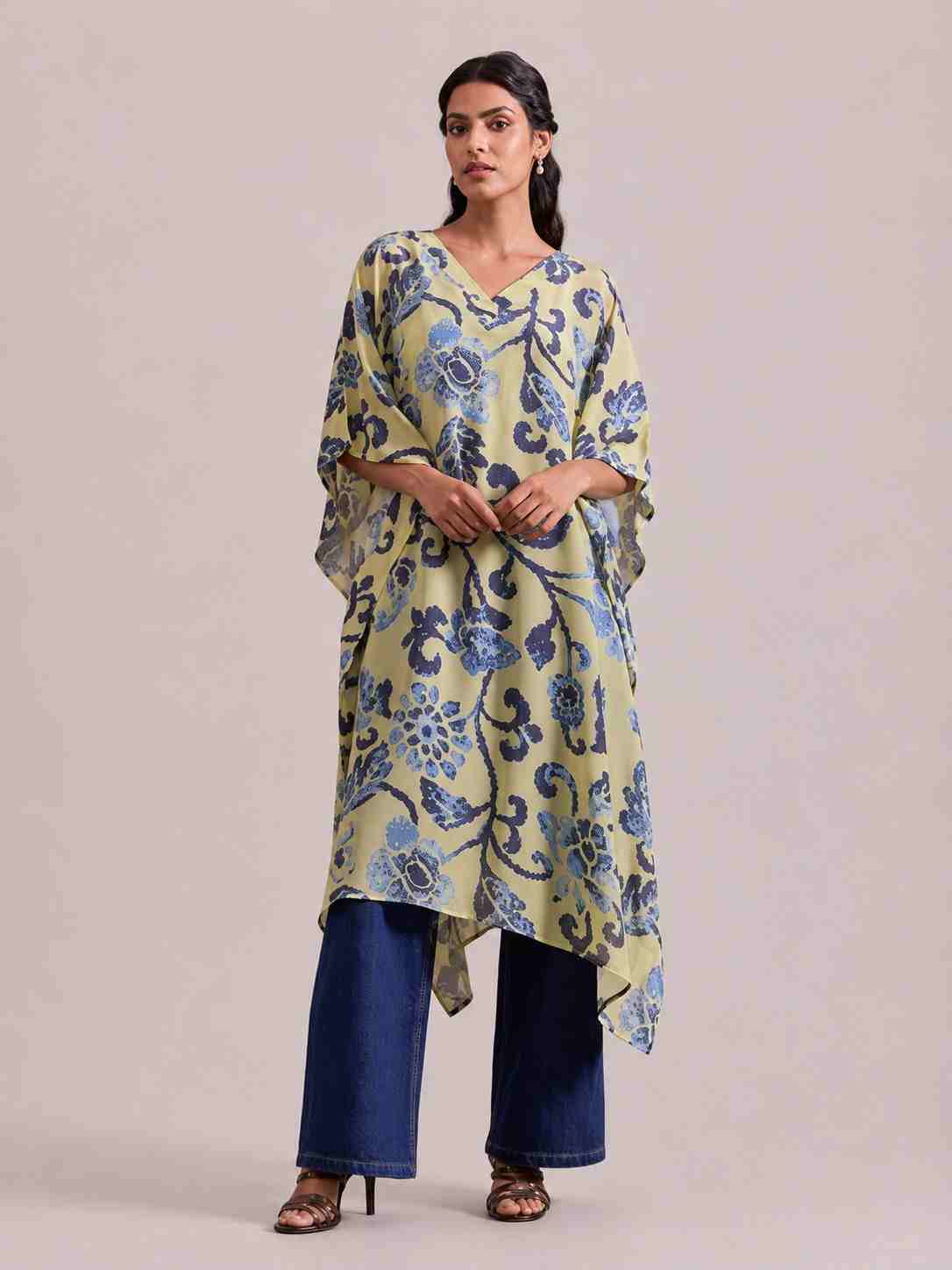 Mosaic Printed Kaftan