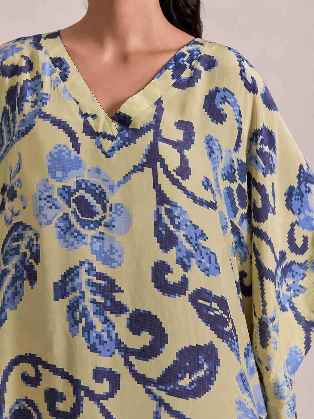 Mosaic Printed Kaftan