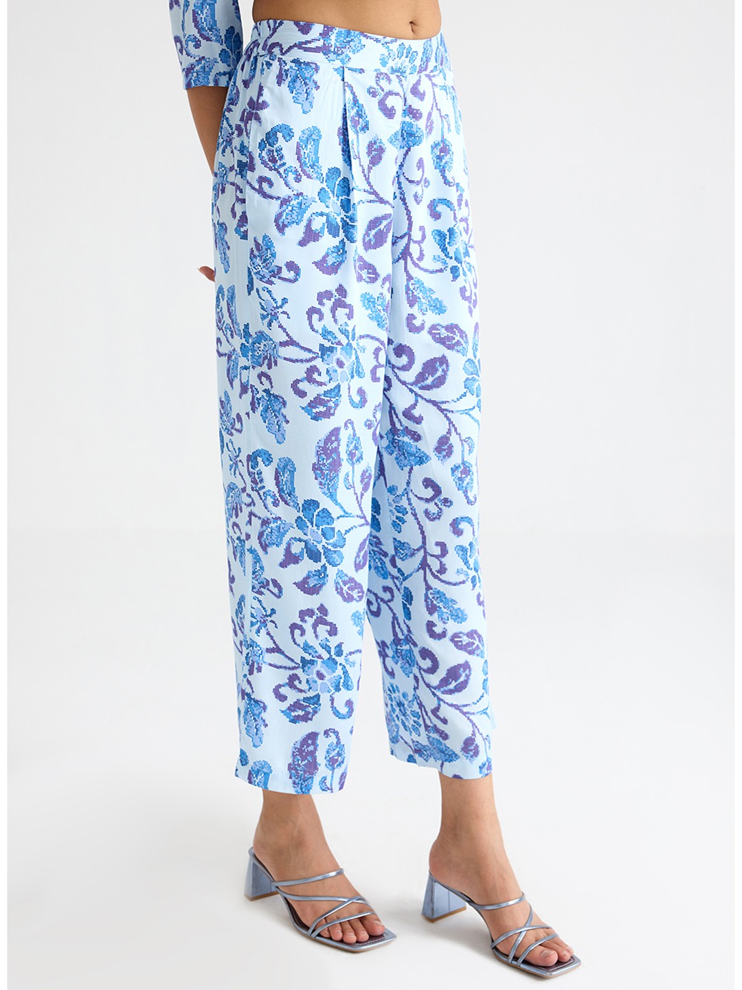 Printed Straight Trouser