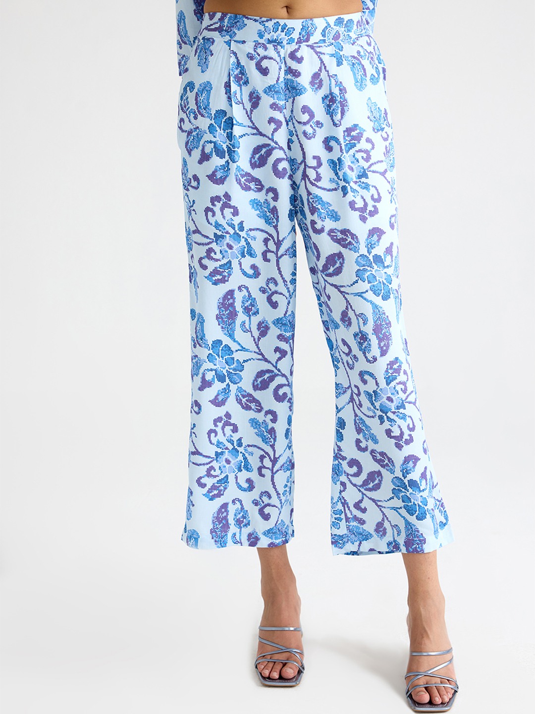 Printed Straight Trouser