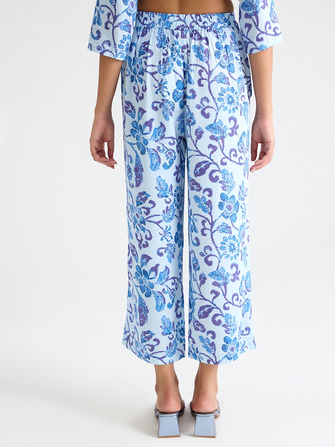 Printed Straight Trouser