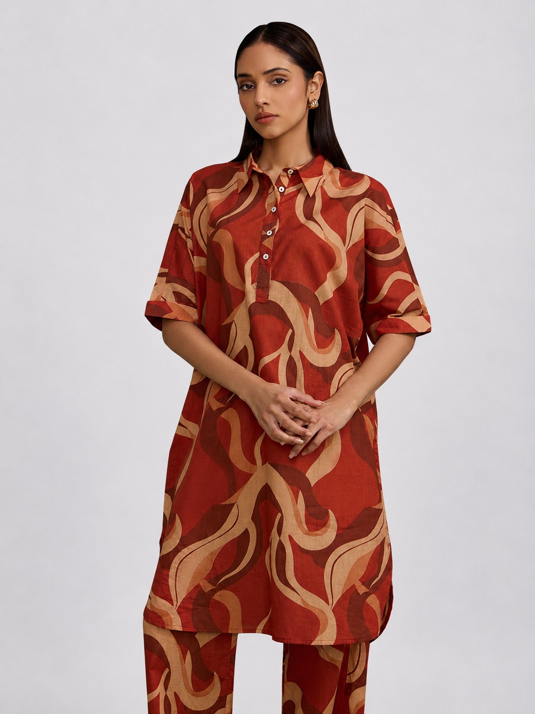 Mosaic Printed Kurta