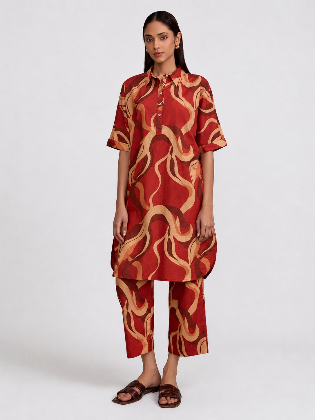 Mosaic Printed Kurta