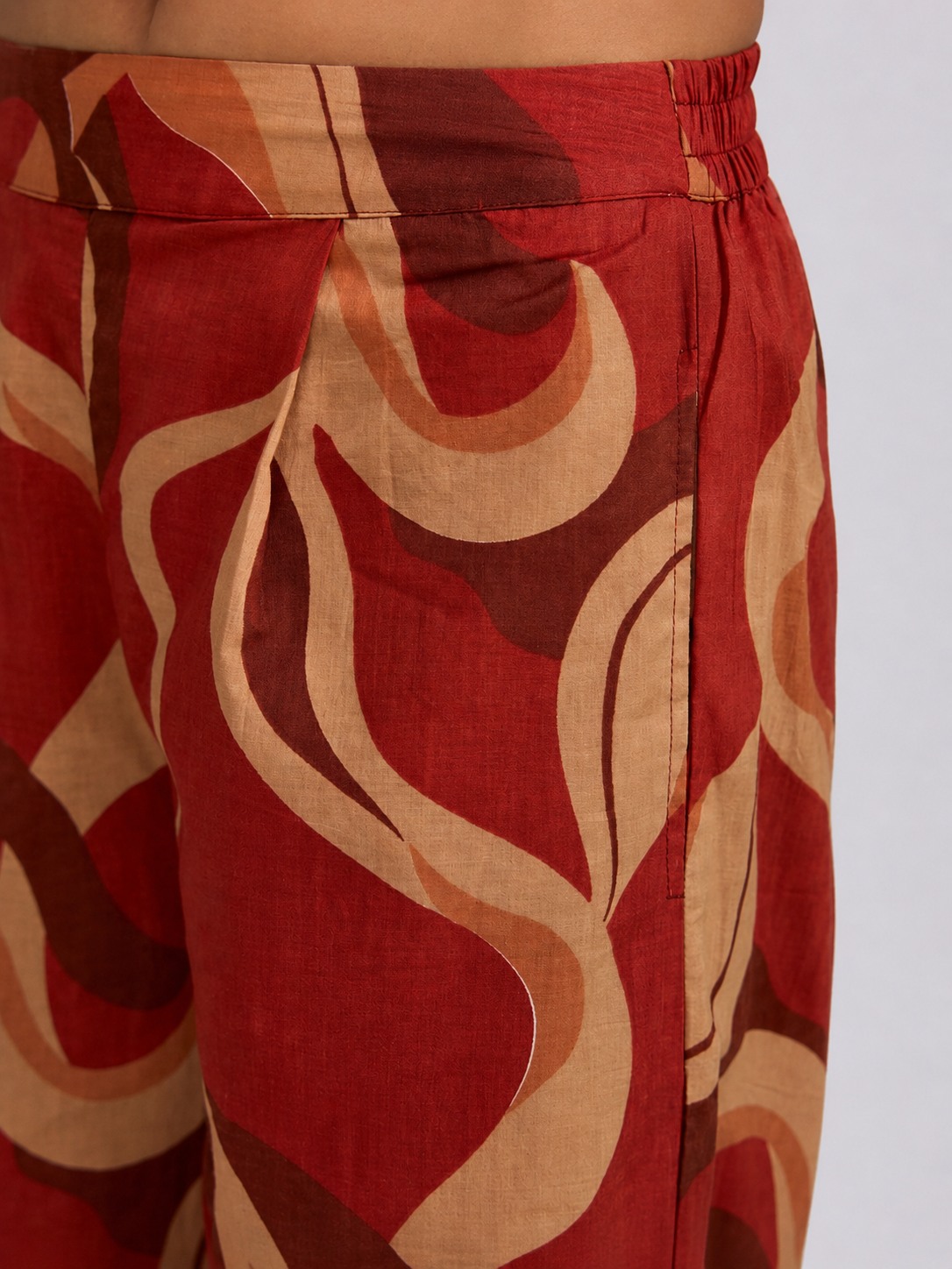 Mosaic Printed Trouser