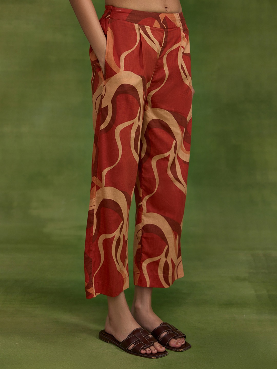 Mosaic Printed Trouser