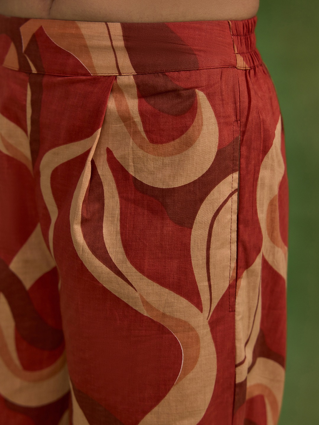Mosaic Printed Trouser