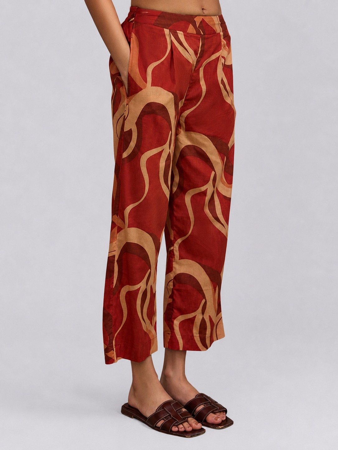 Mosaic Printed Trouser