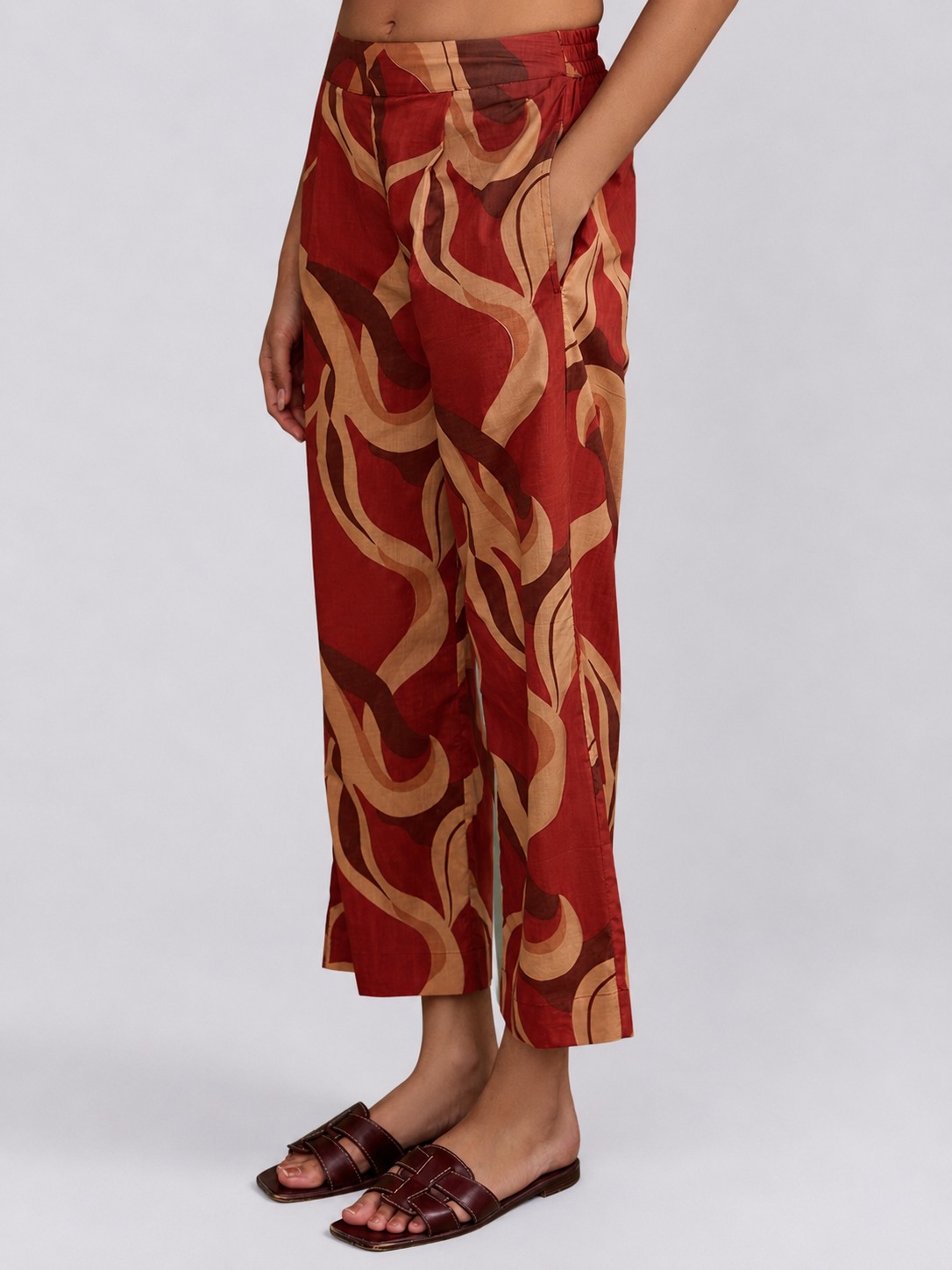 Mosaic Printed Trouser