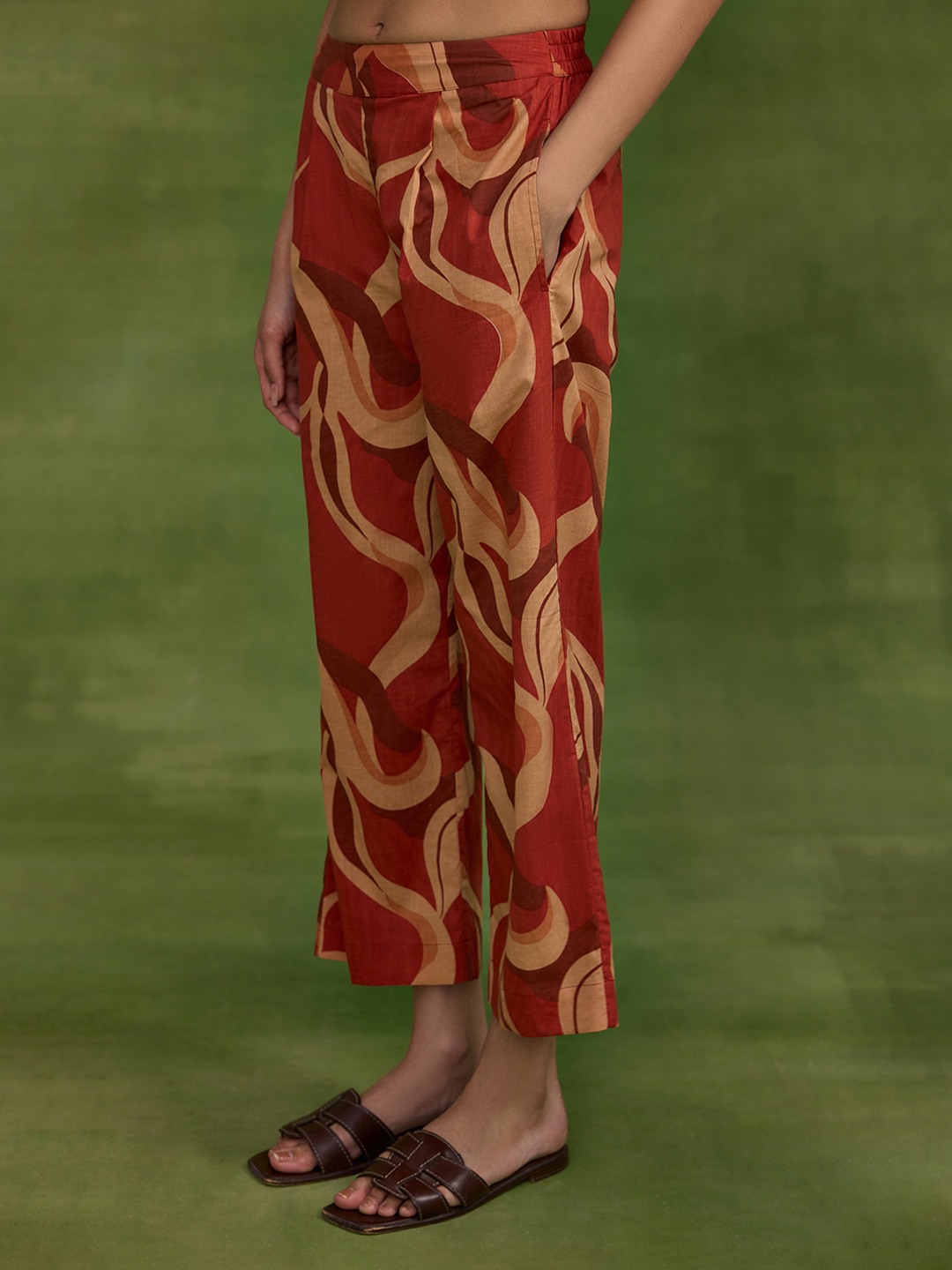 Mosaic Printed Trouser
