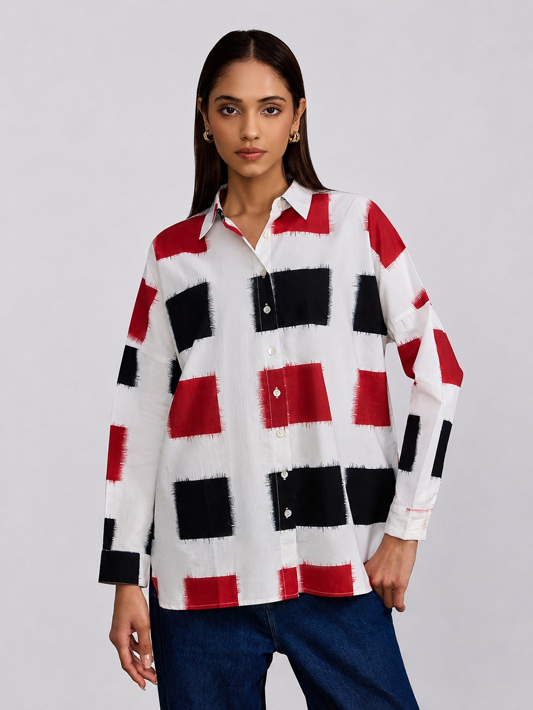 White Anti Fit Shirt