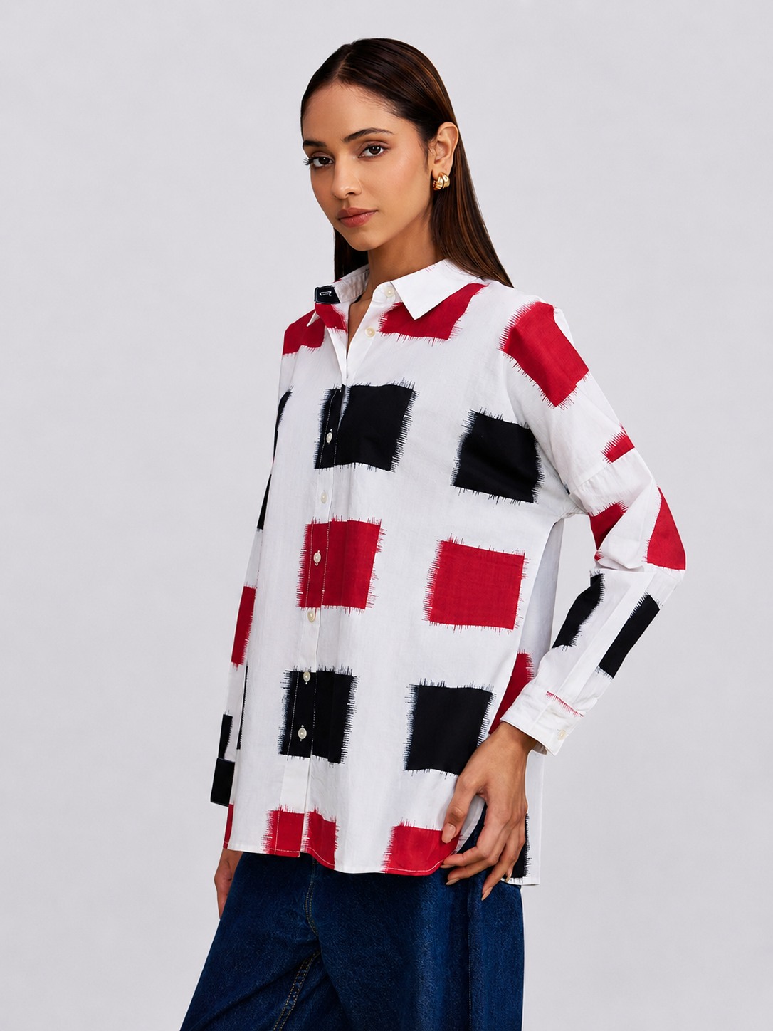 White Anti Fit Shirt