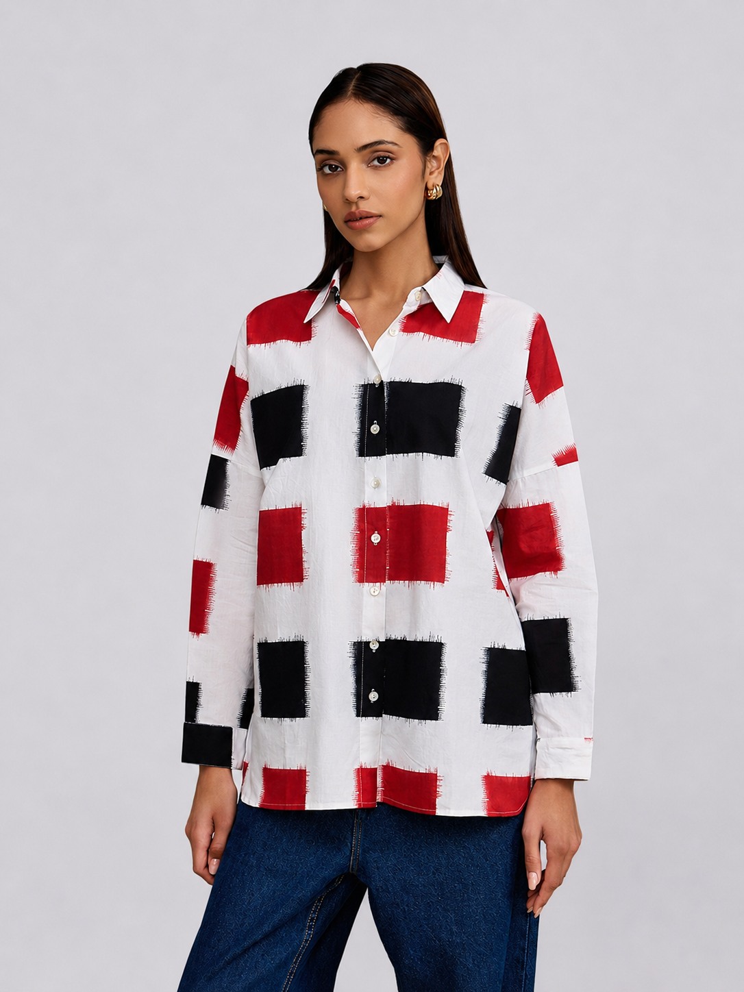 White Anti Fit Shirt