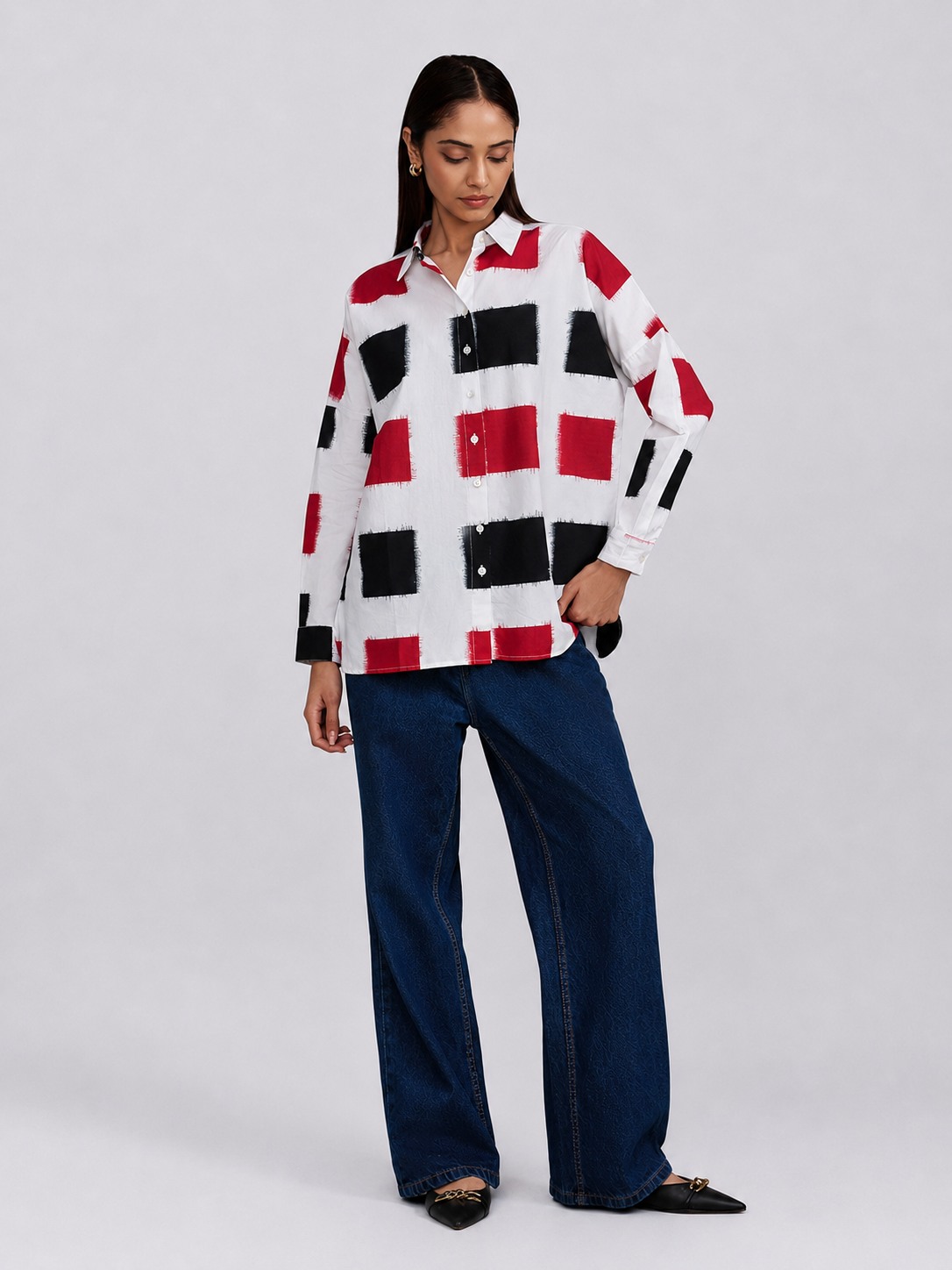 White Anti Fit Shirt