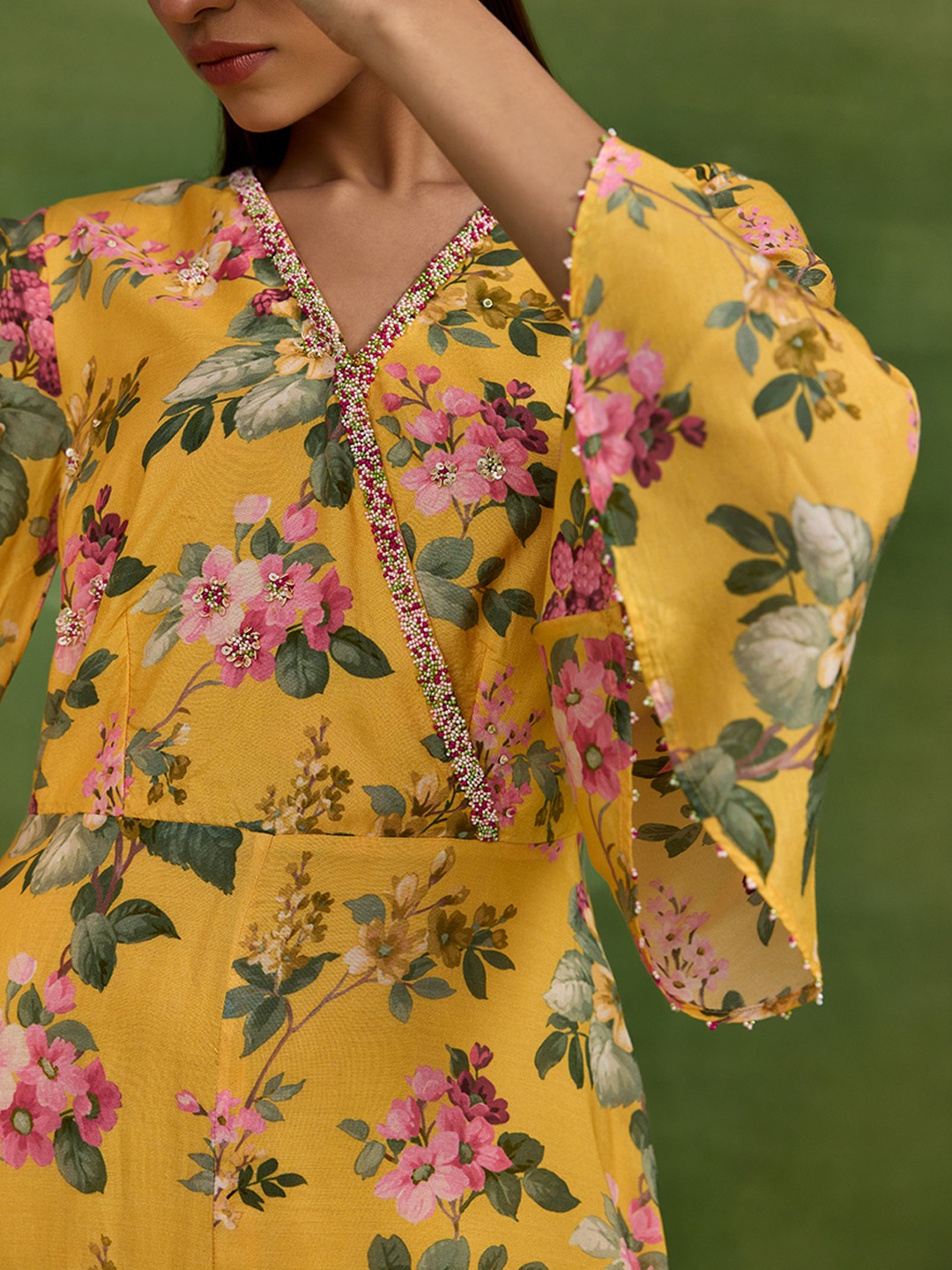 Gulabo Flared Printed Dress