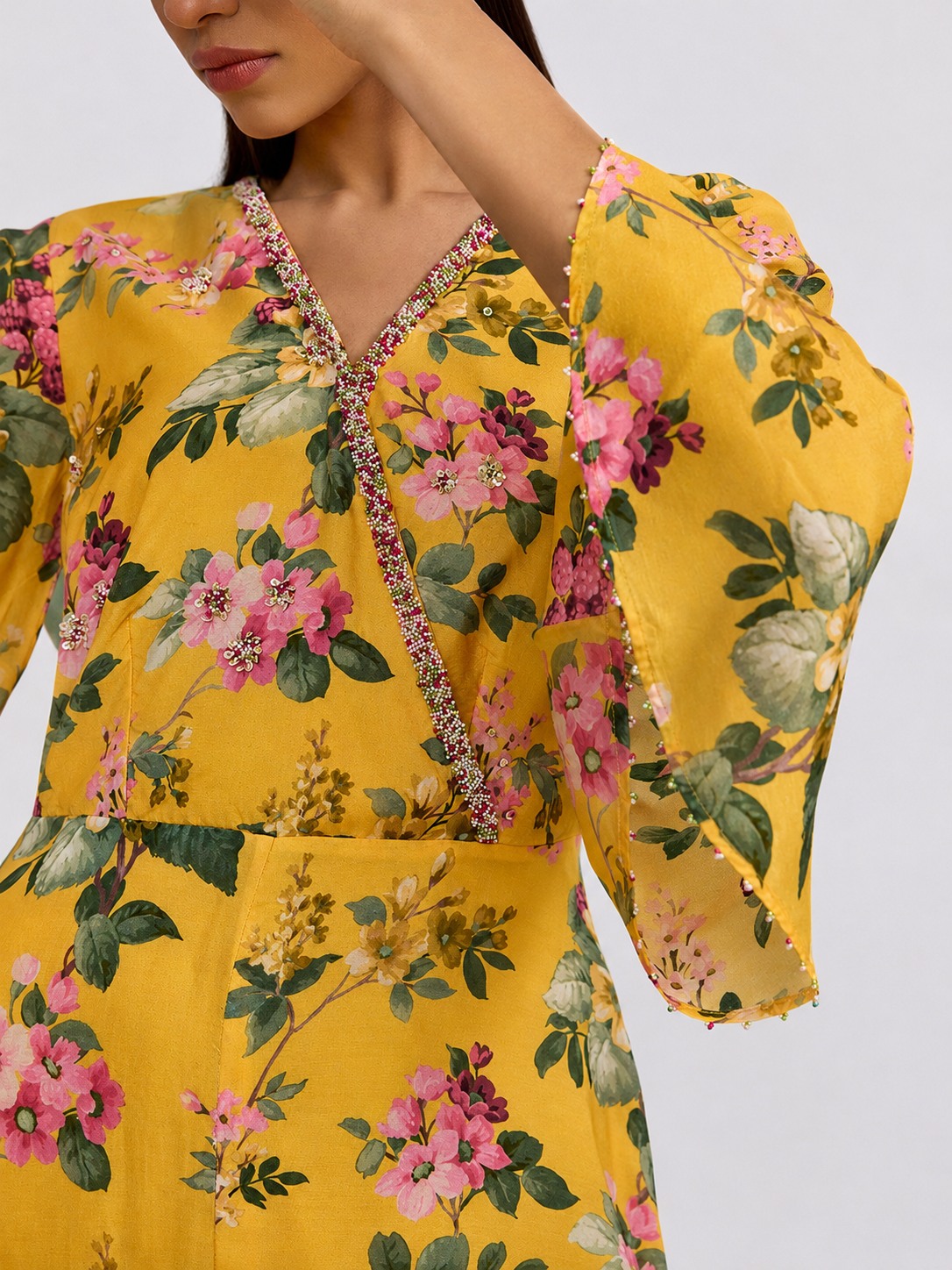 Gulabo Flared Printed Dress