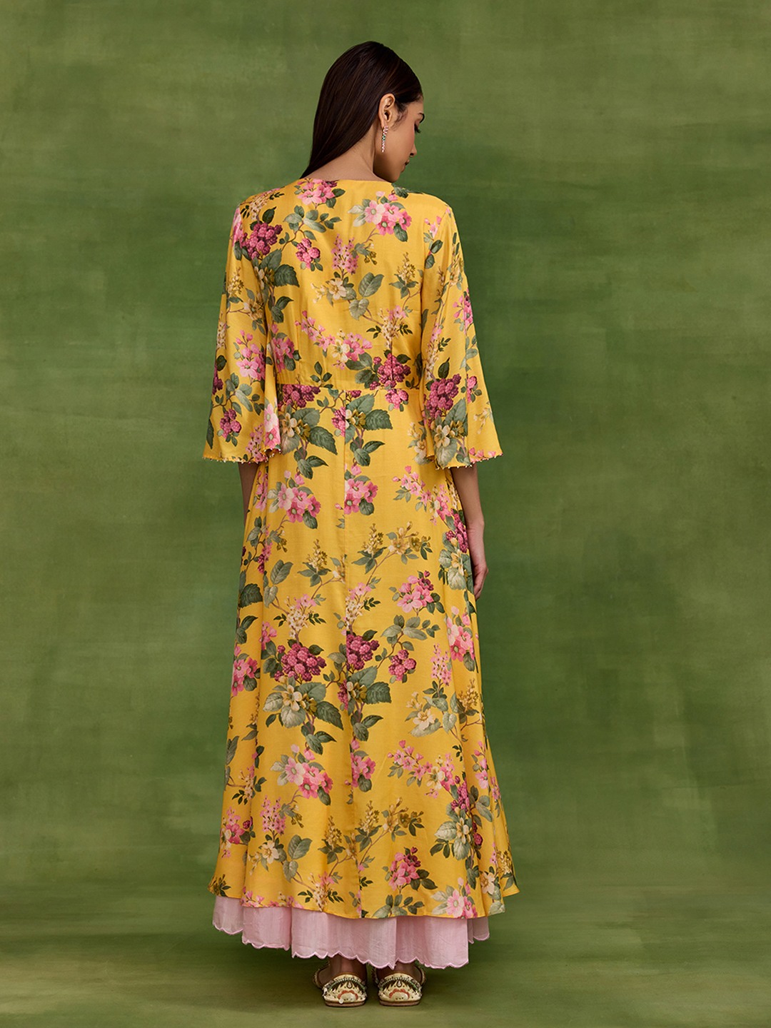Gulabo Flared Printed Dress