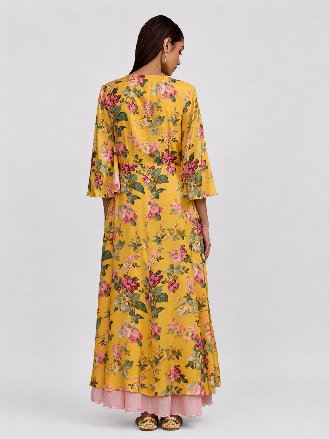 Gulabo Flared Printed Dress