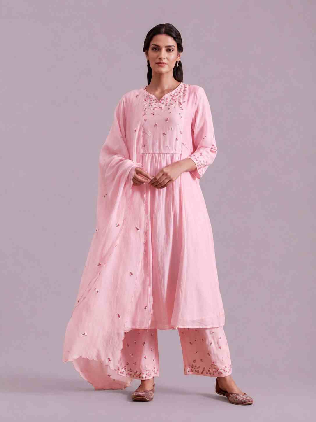 Gulabo Pink Drape