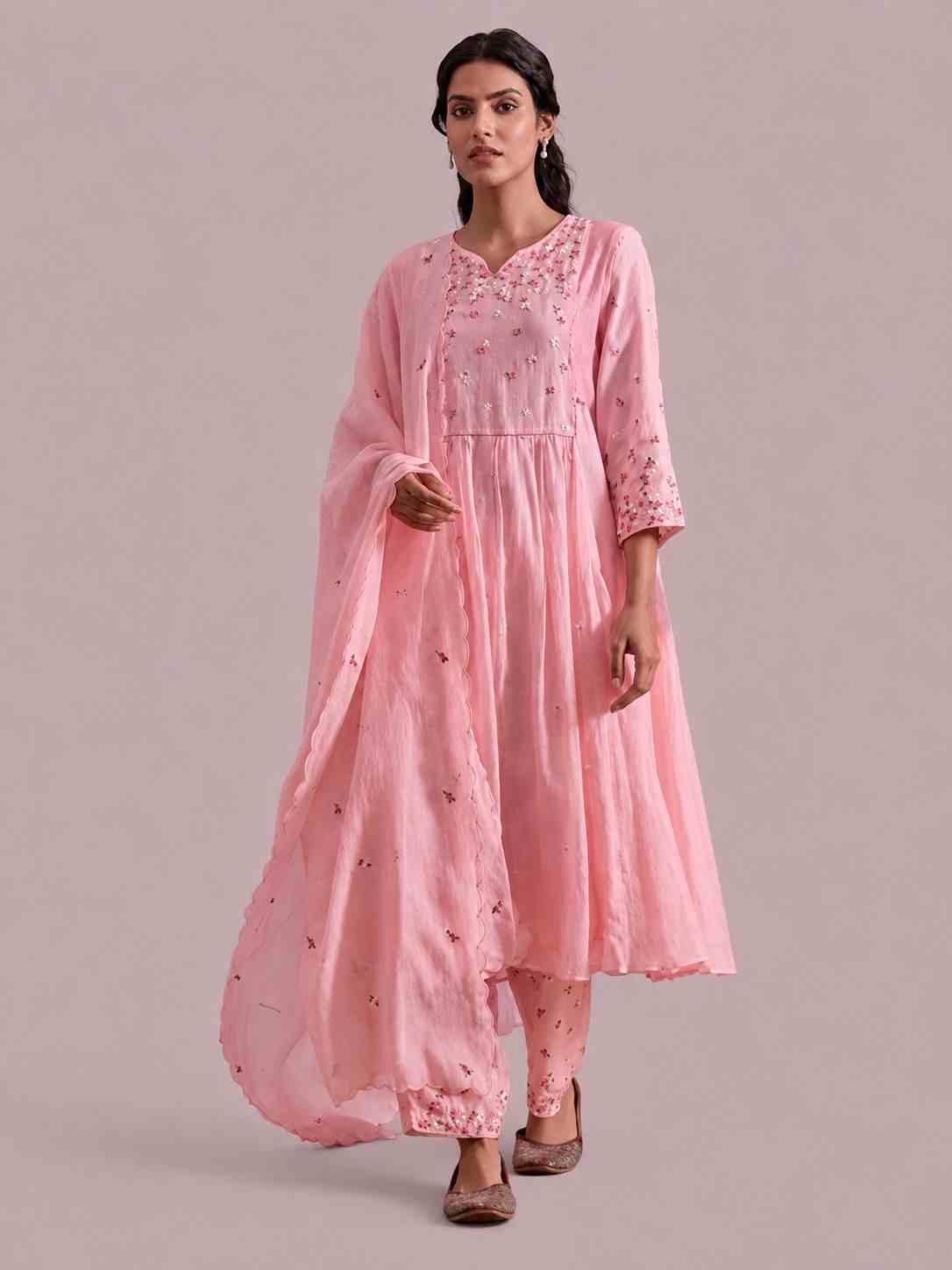 Gulabo Pink Drape