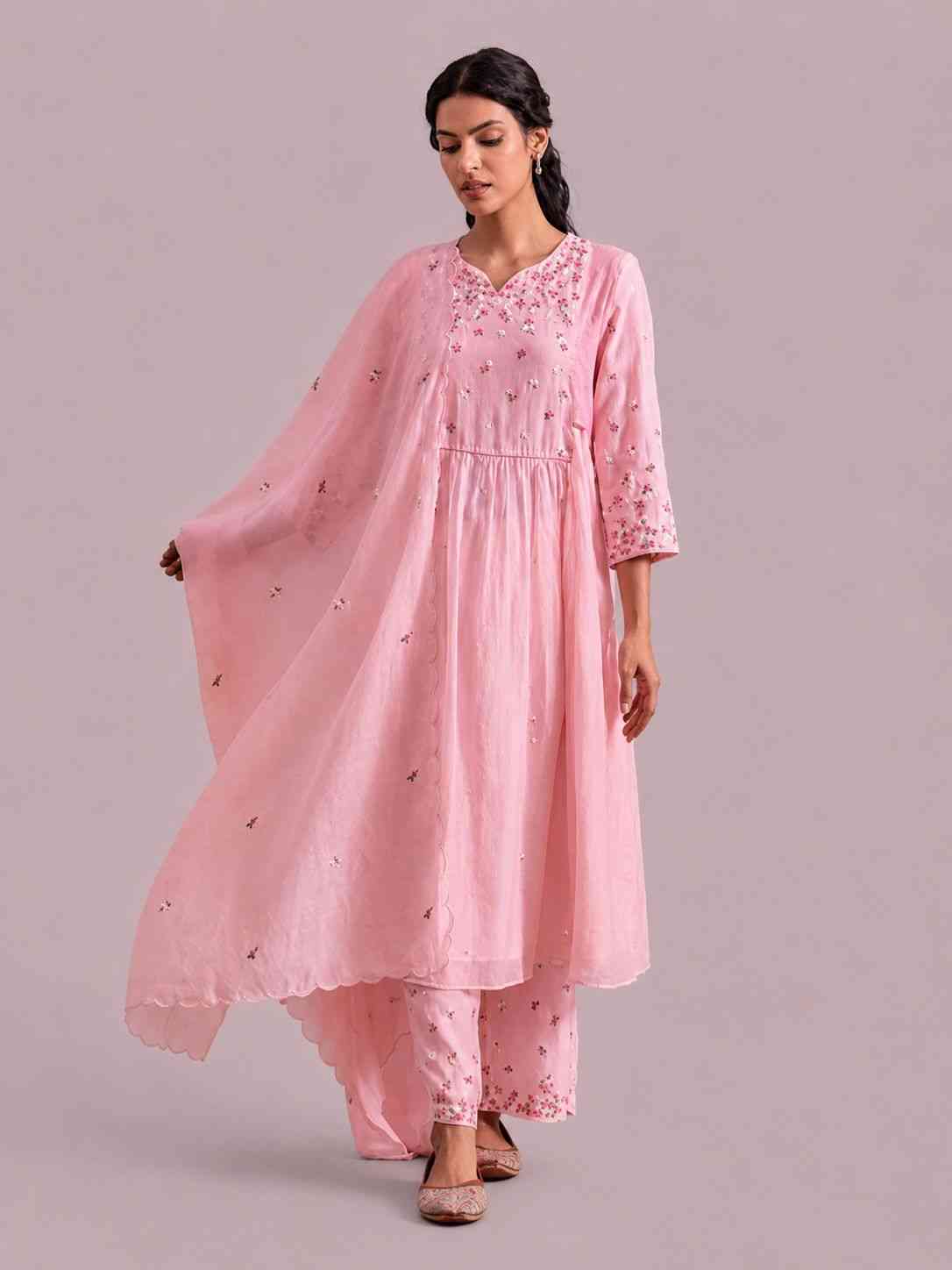 Gulabo Pink Drape