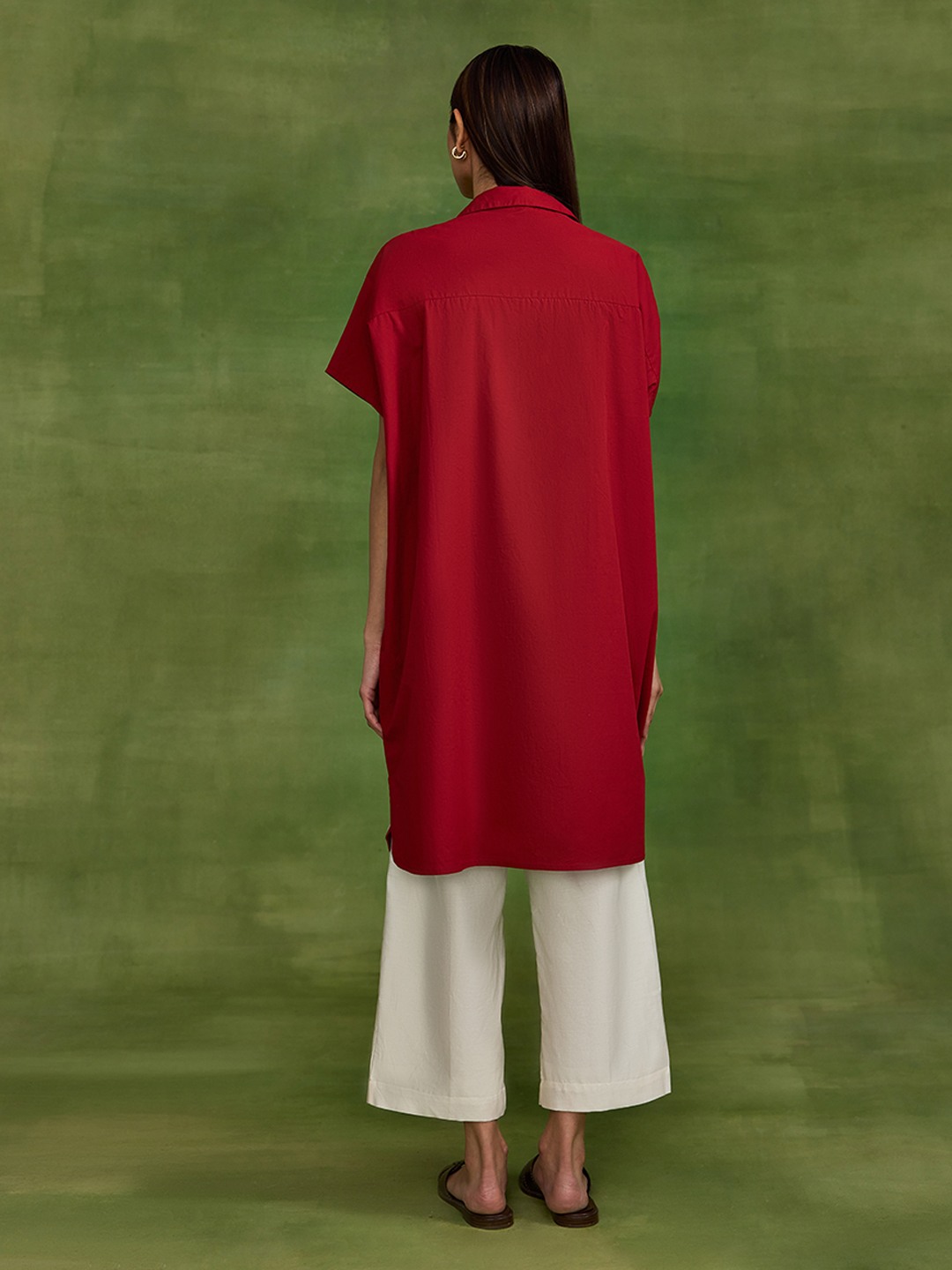 Red Shirt Dress