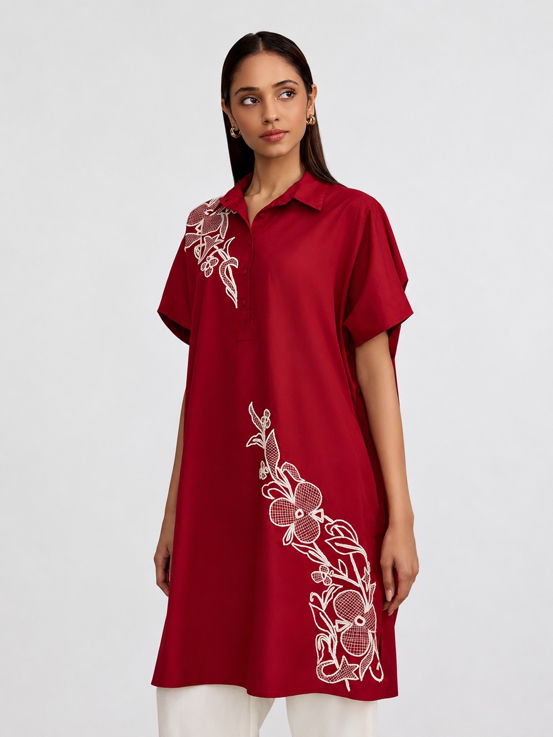 Red Shirt Dress