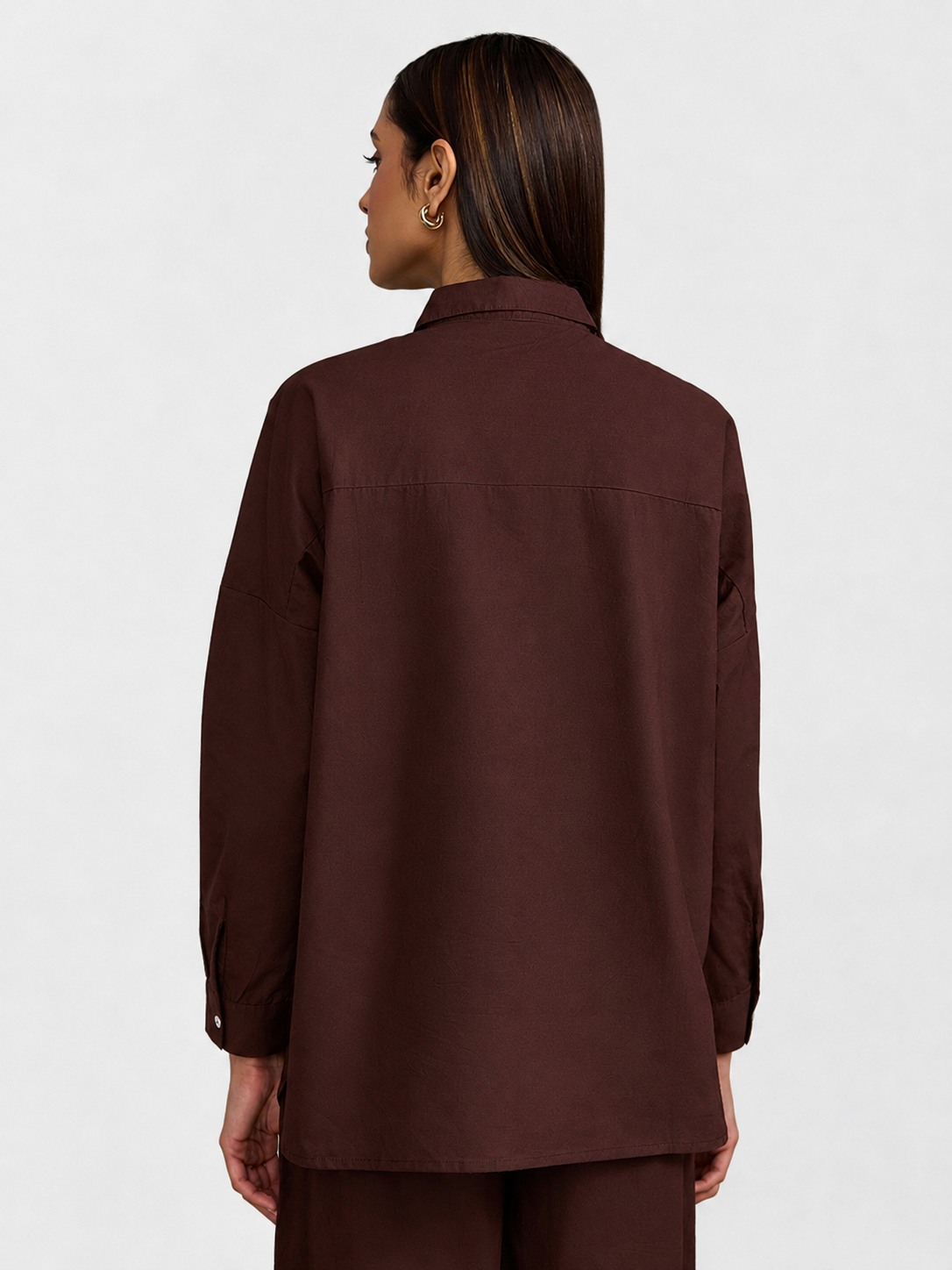 Brown Thread Work Shirt