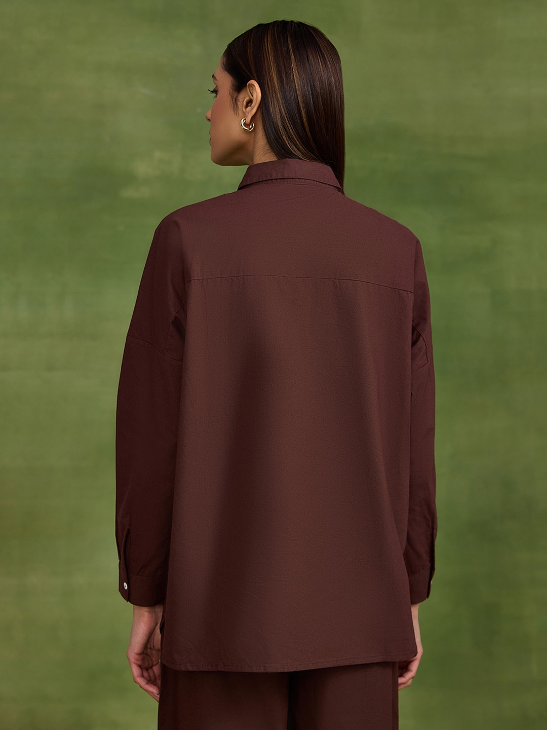 Brown Thread Work Shirt