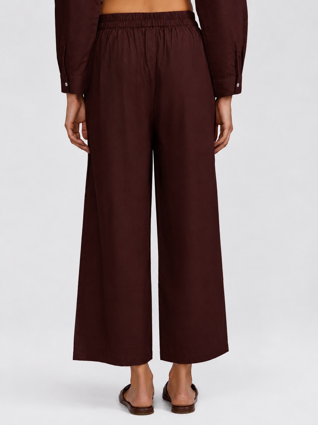 Brown Thread Work Trouser