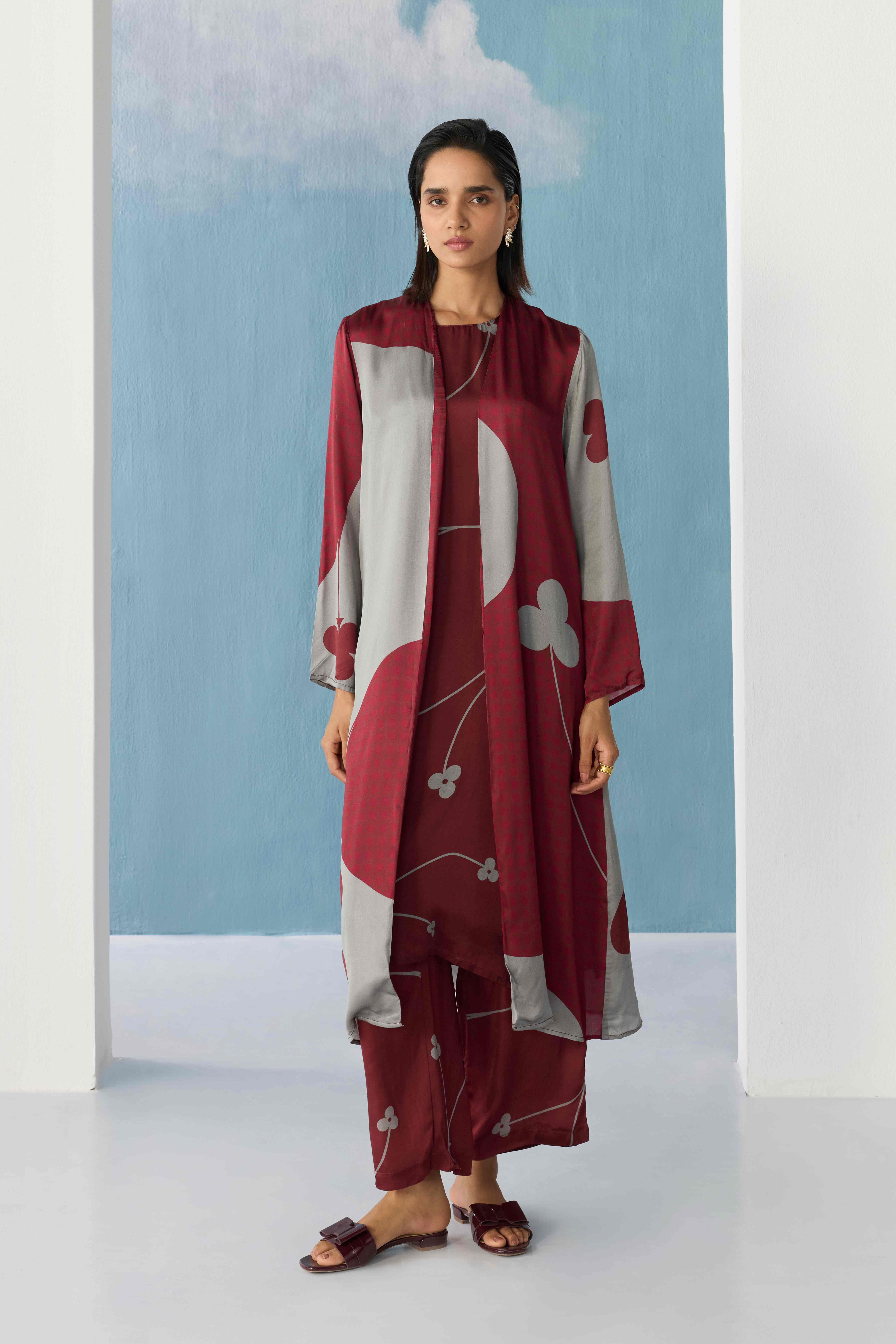 Crimson Wine Trousers
