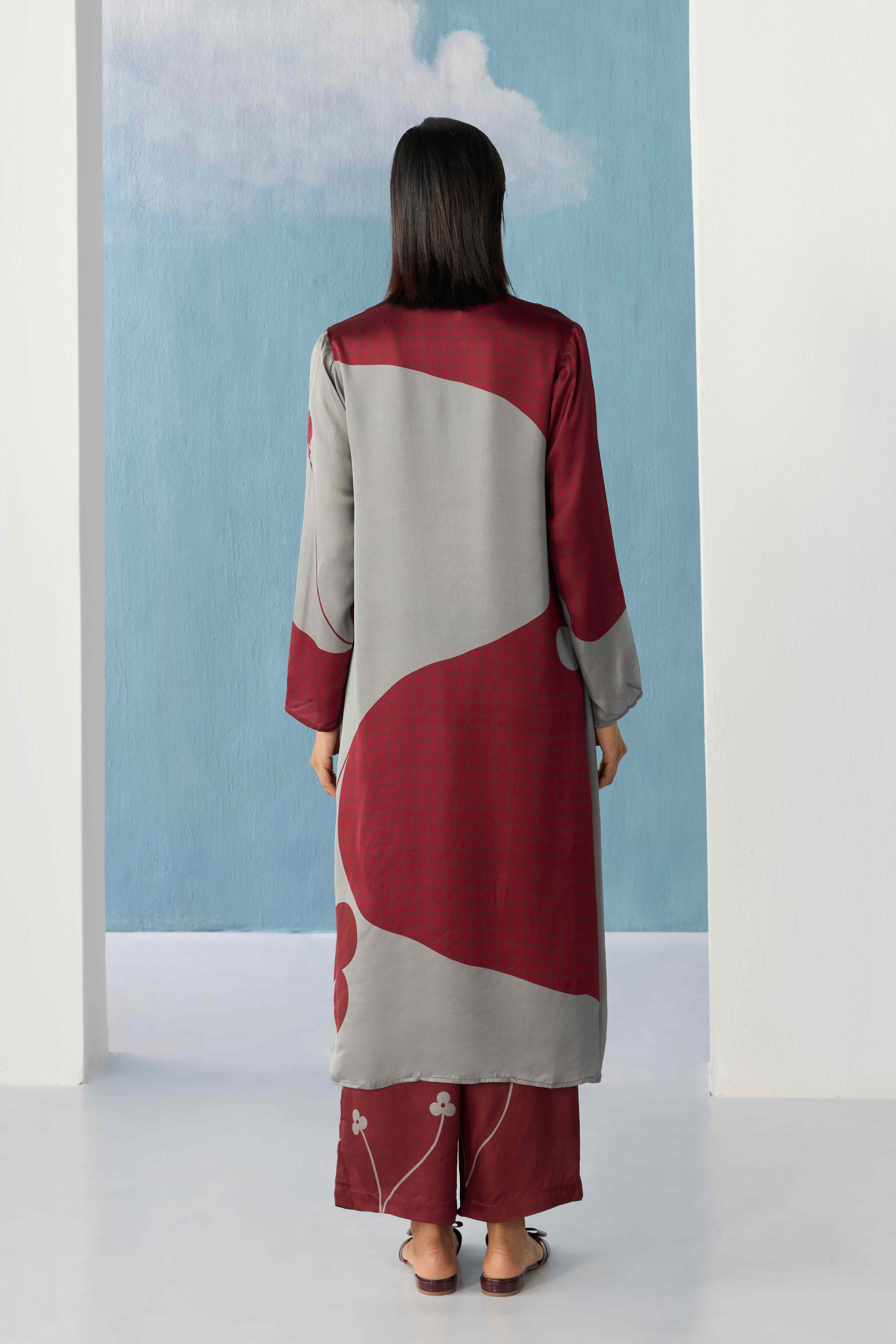 Crimson Wine Trousers