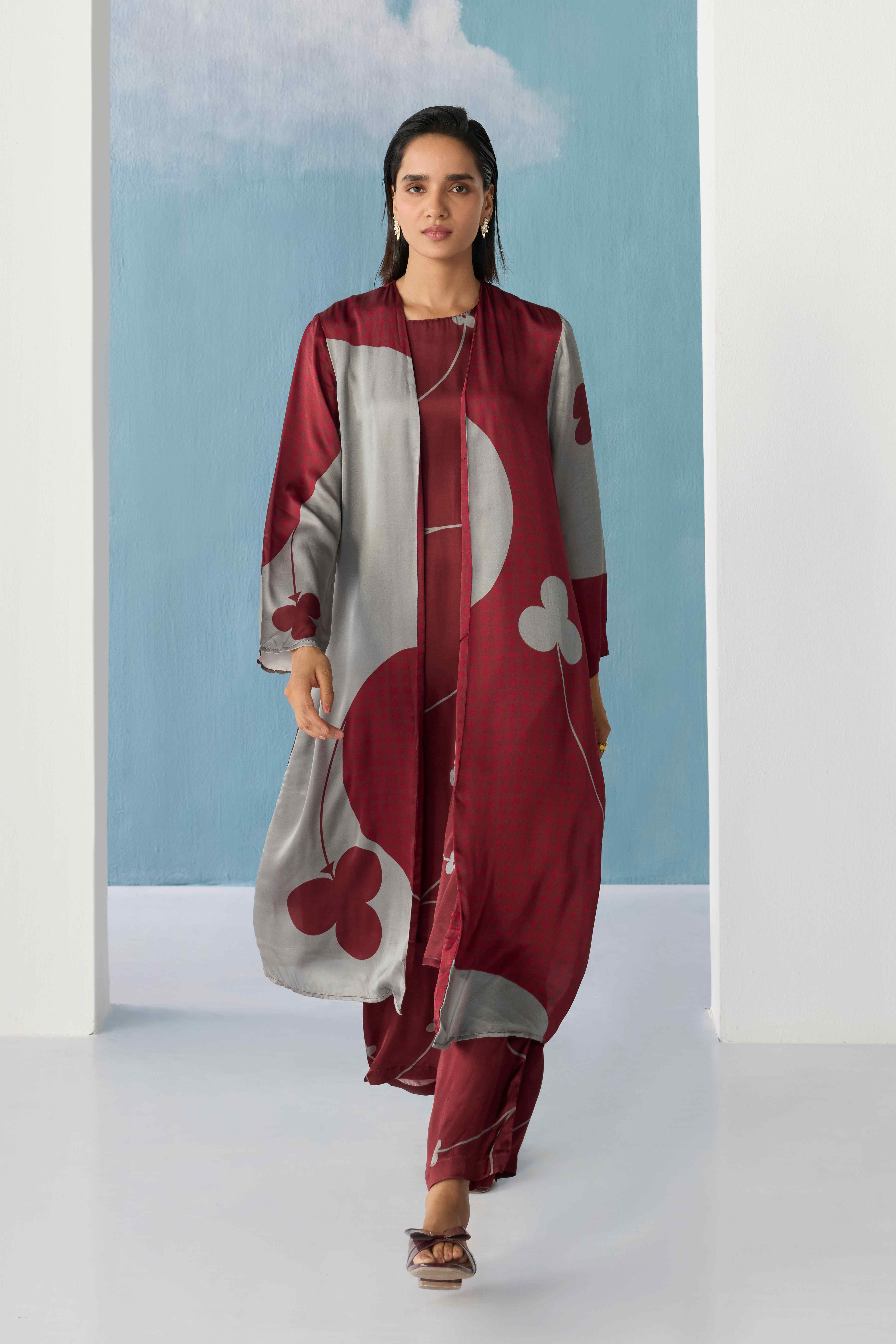 Crimson Wine Trousers