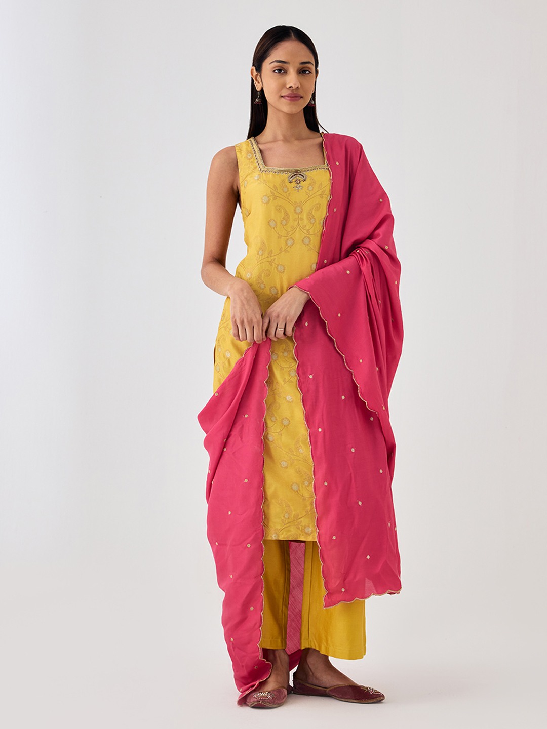 Kaashi Yellow Kurta
