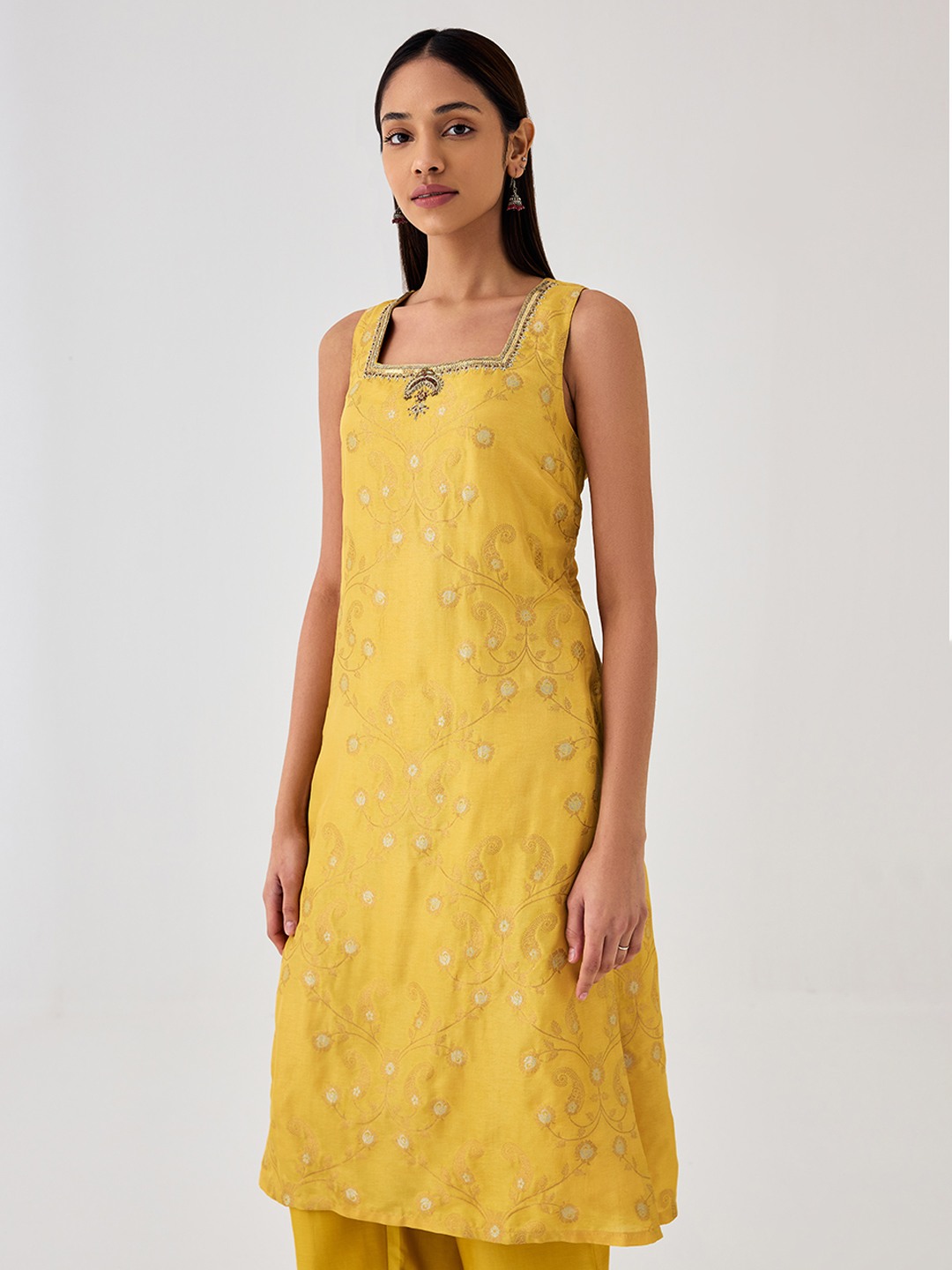 Kaashi Yellow Kurta