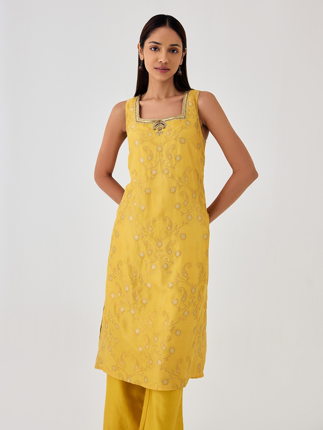 Kaashi Yellow Kurta