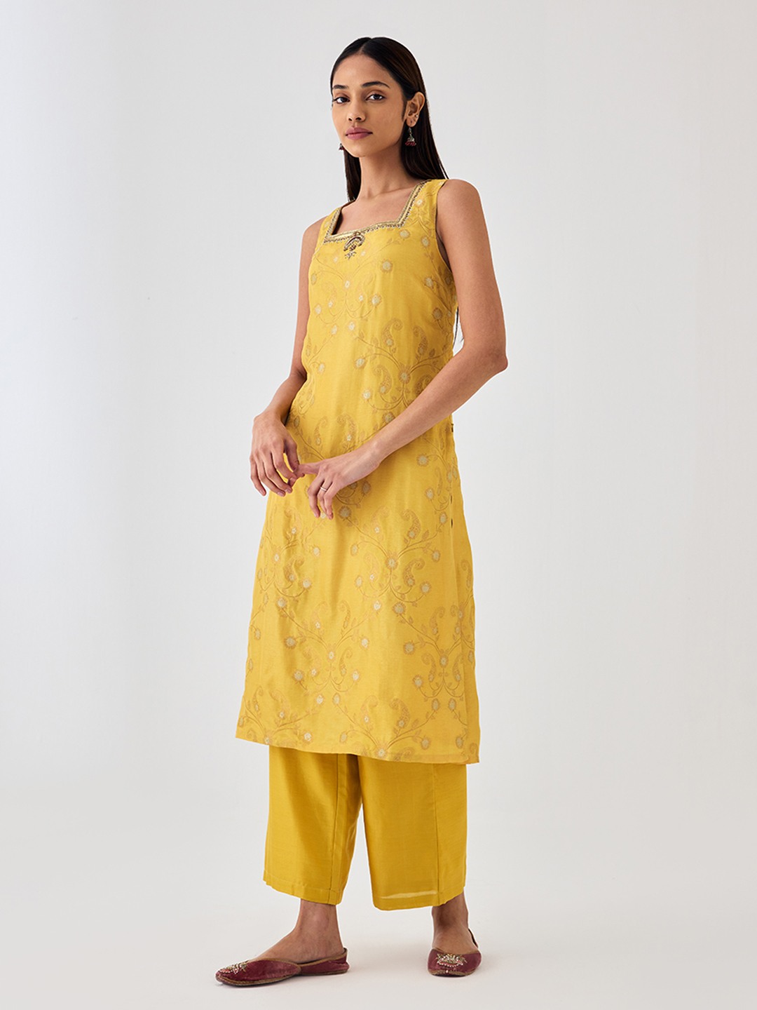 Kaashi Yellow Kurta