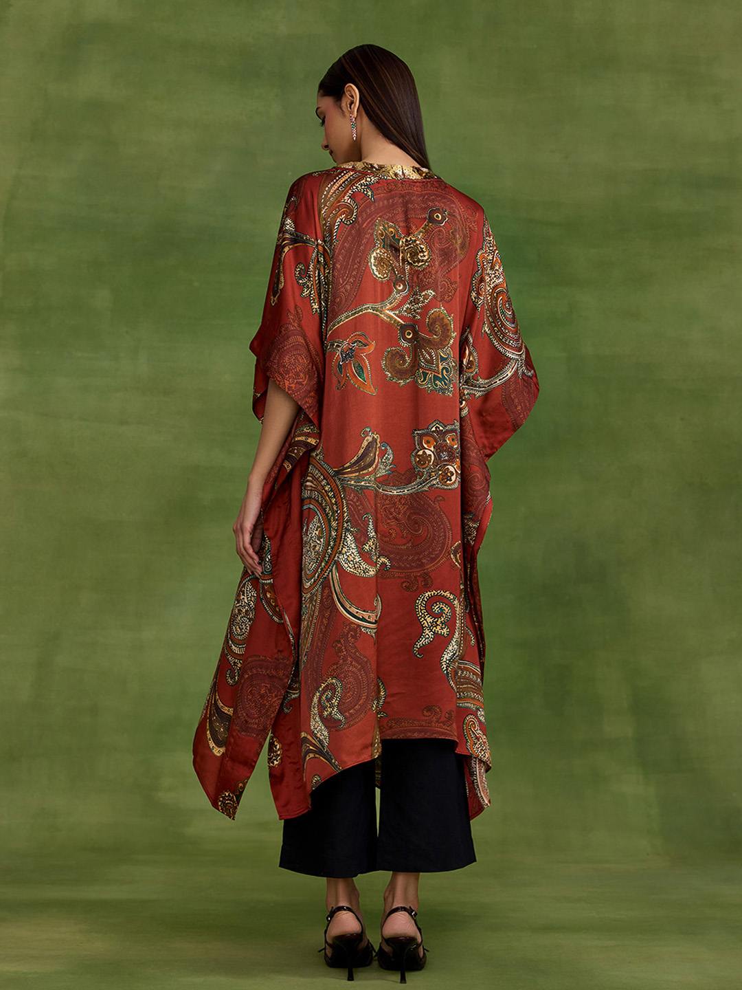 Ambi Paisley Kaftan