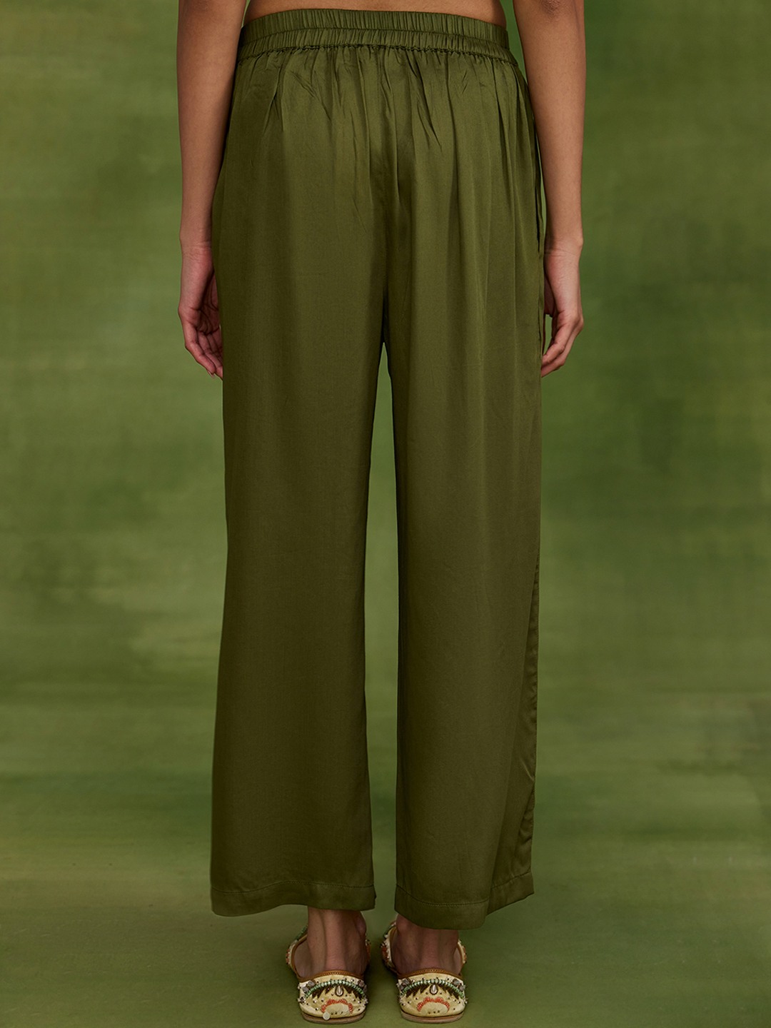 Olive Green Trouser
