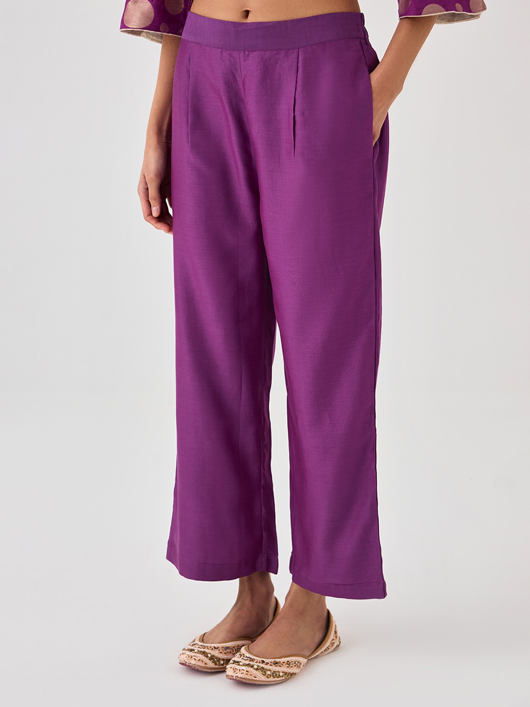Kasshi Purplr Trouser